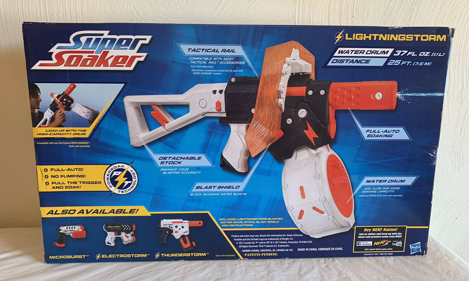 motorized squirt gun