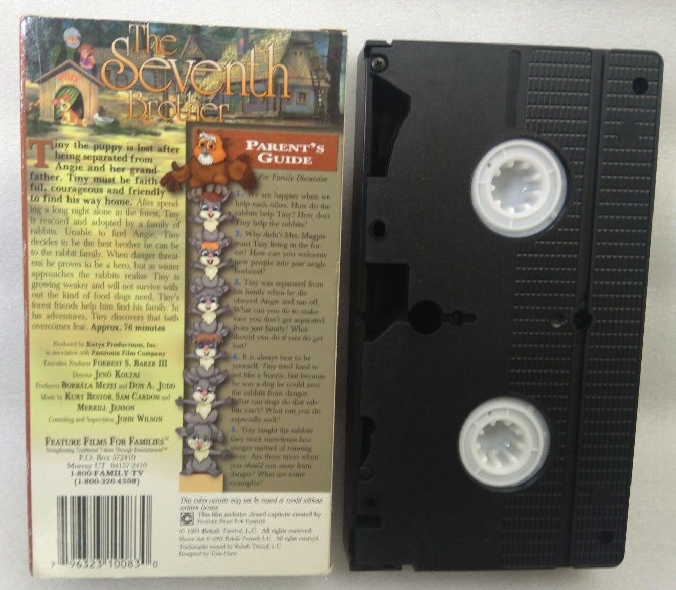 VHS The Seventh Brother (VHS, 1994, Feature and similar items