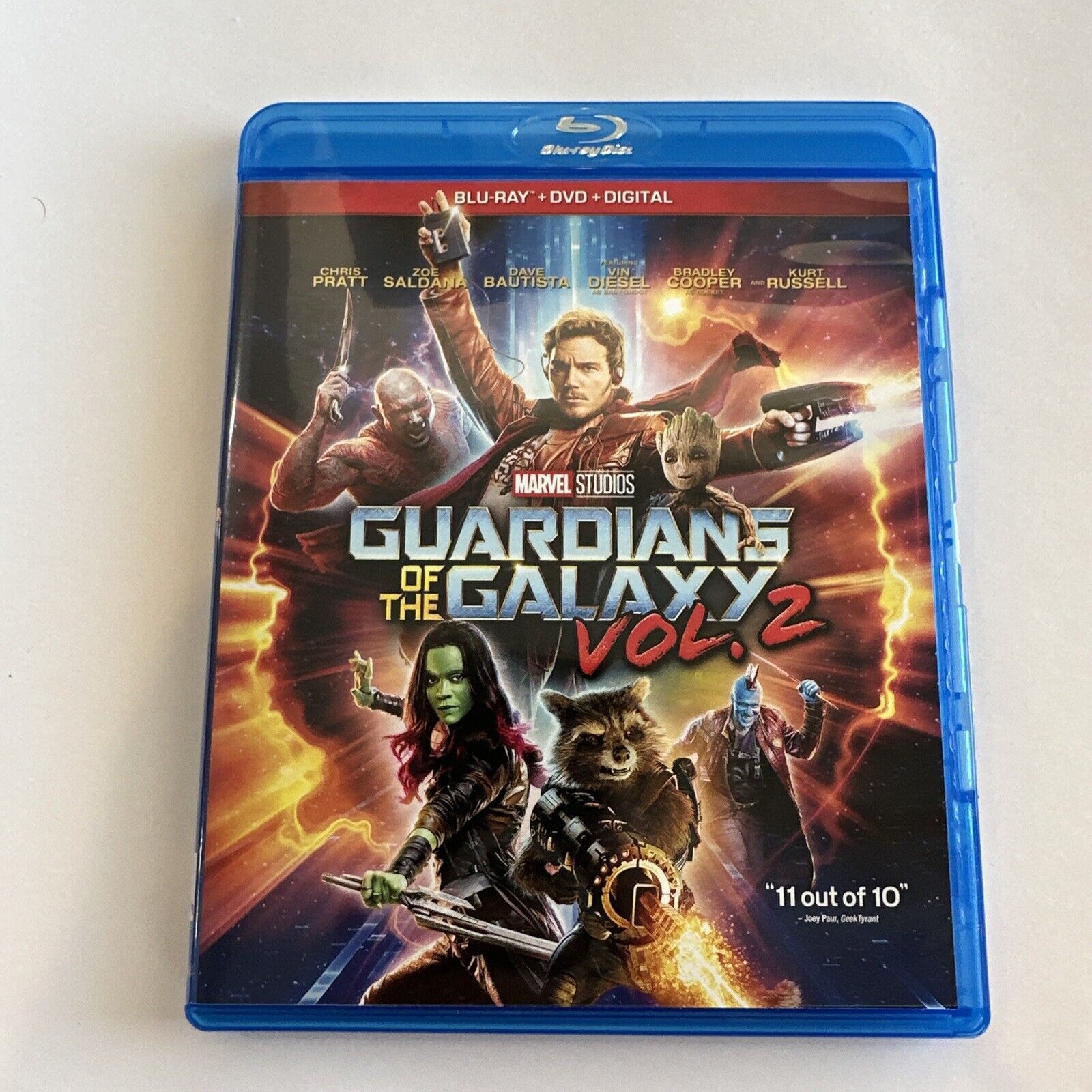 Guardians Of The Galaxy Vol. 2 [Blu-Ray] + DVD Tested- show original ...