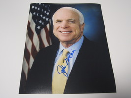 Senator John McCain Signed 8x10 Photo - $80.00