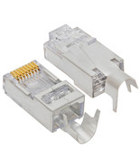Platinum Tools 100023C EZ-RJ45 Shielded Cat5e/6 Connector 10 Pc. Clamshell - $62.99