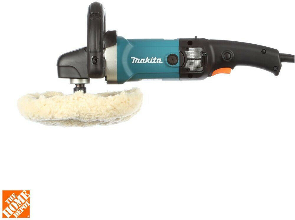Makita Polisher 7 in. 10 Amp Corded 3,000 RPM Variable Speed Trigger