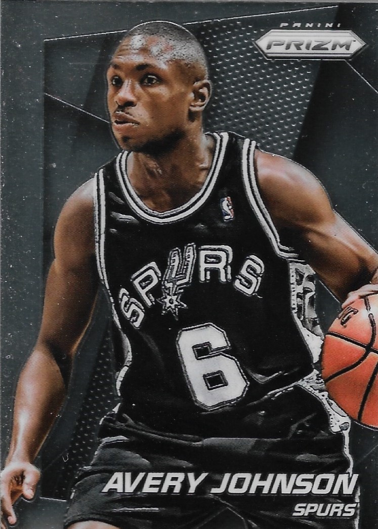 Avery Johnson Prizm 14-15 #156 San Antonio Spurs Houston Rockets Denver ...