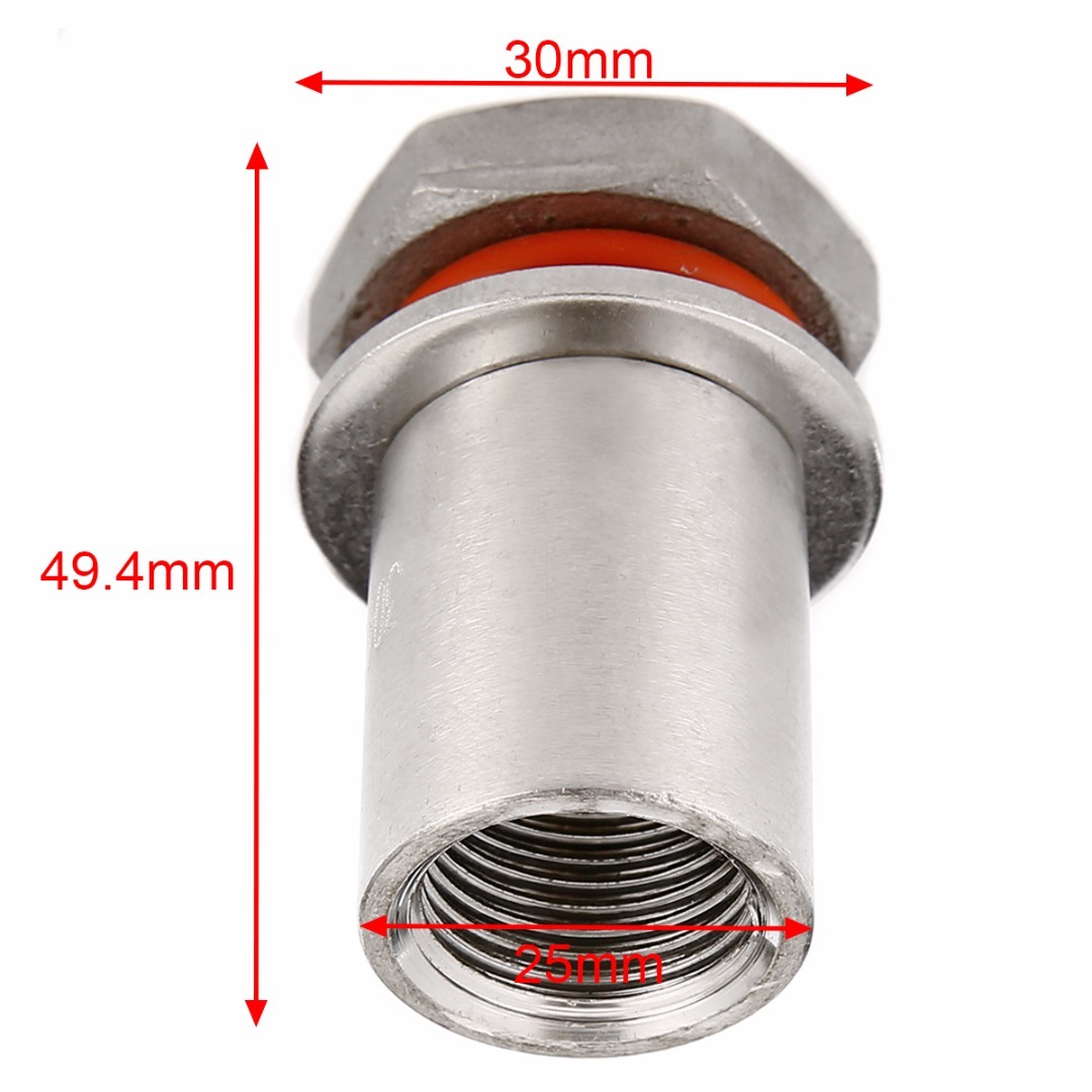 Stainless Steel Homebrew Weldless Bulkhead 1/2" Male NPT Threads Fitting for Bre Stove
