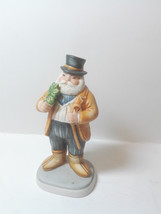 Vintage Jolly Santa by Schmid 1985 B. Shackman Glad Tidings ceramic figurine - $22.99