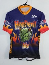 Rare Victory Brewing Hop Devil Ale Women&#39;s Medium Voler Cycling Jersey - $19.79