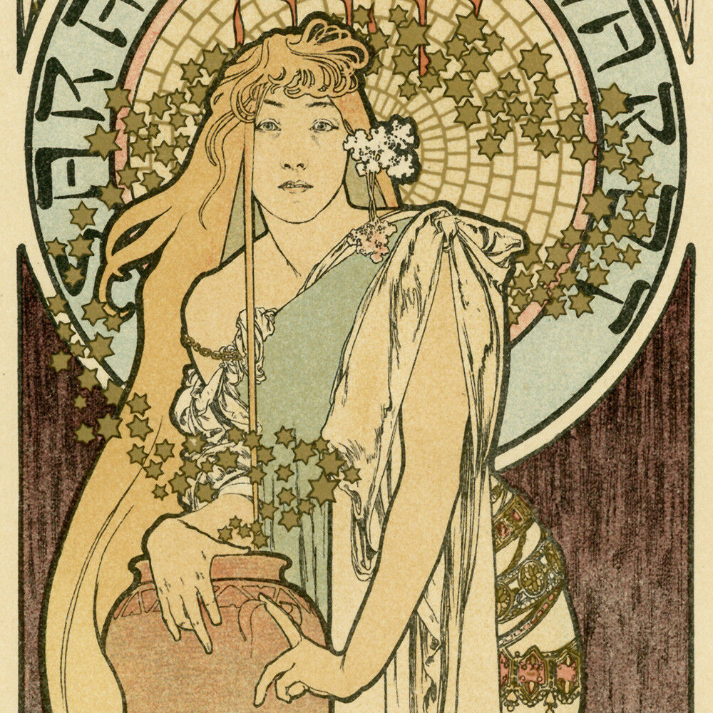 Original 1899 “La Samaritaine” by Alphonse Mucha –Maîtres de l'Affiche ...