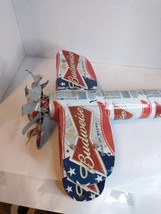 Handmade Beer Can Plane Budweiser - $24.44