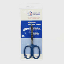 Heritage Cutlery 5 1/2 Inch Large Loop Curved Blade Machine Embroidery Scissors - $45.86