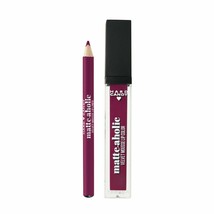 Hard Candy Lip Color Liner Pencil / Matte-aholic Velvet Mousse / 1529 Berry Chic - $10.13