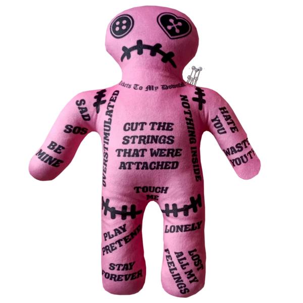 pink voodoo doll