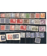Sverige Sweden Small Lot 1963 Stamps King Gustav Unhinged - $2.99