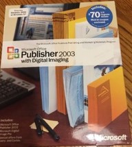 Microsoft Publisher 2003 With Digital Imaging Pro 10 - $89.99