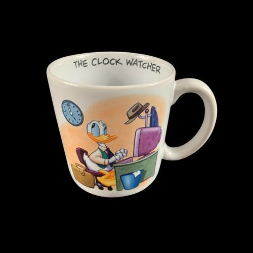 Walt Disney Donald Duck Clock Watcher Work And 10 Similar Items