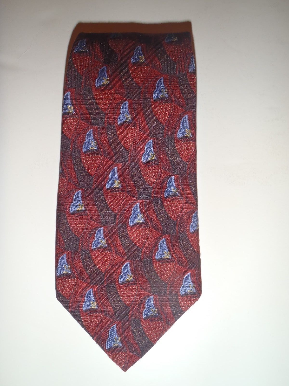 Robert Talbott Orange with Multi Color Medallion Best of Class Extra Long Tie