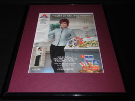 Sharon Osborne Facsimile Signed Framed 2014 Atkins 11x14 Advertising Display