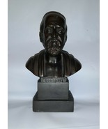 Antique XEM Hippocrates Ippocates Metal Bust Greek Greece Medicine Docto... - $116.88