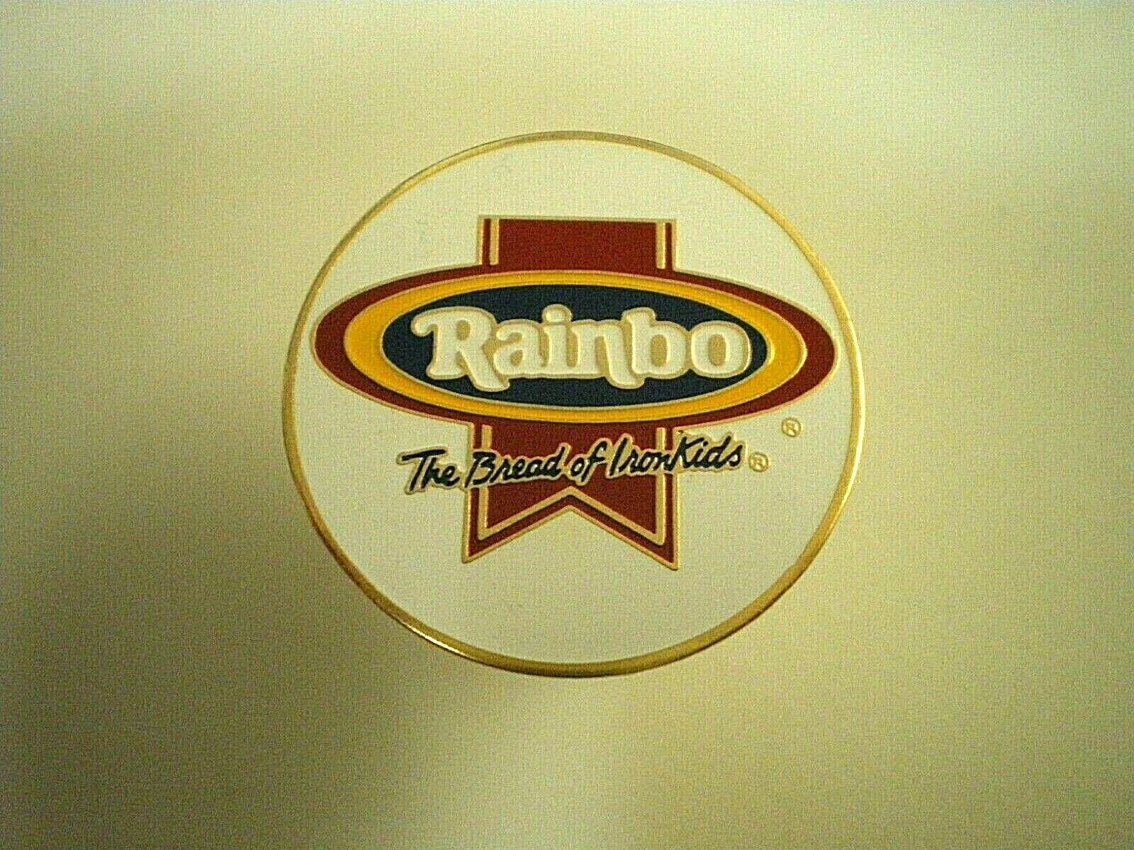 RAINBO THE BREAD OF IRON KIDS Earthgrains Baking Bakery LAPEL Hat VTG