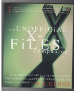 the UNOFFICIAL X-Files Companion Mnt - $14.60