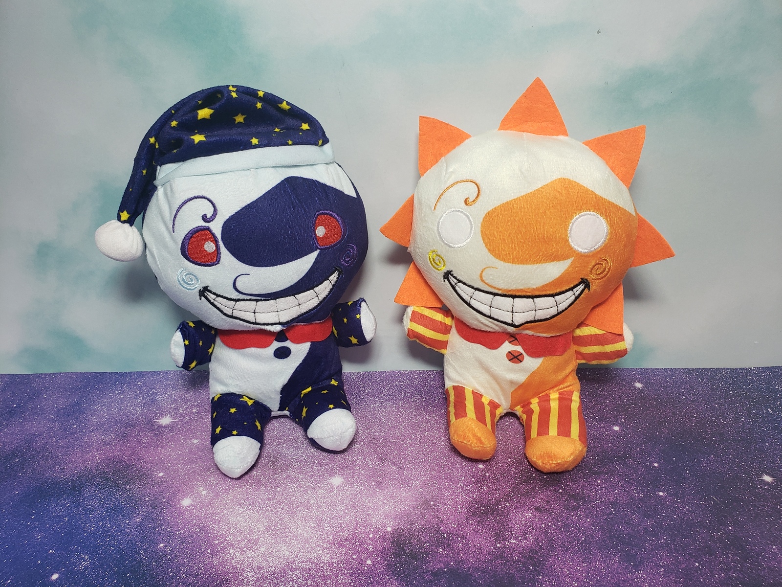 Sundrop Moondrop Plushes FNAF Plush Toys, Five Nights at Freddy's Sun ...