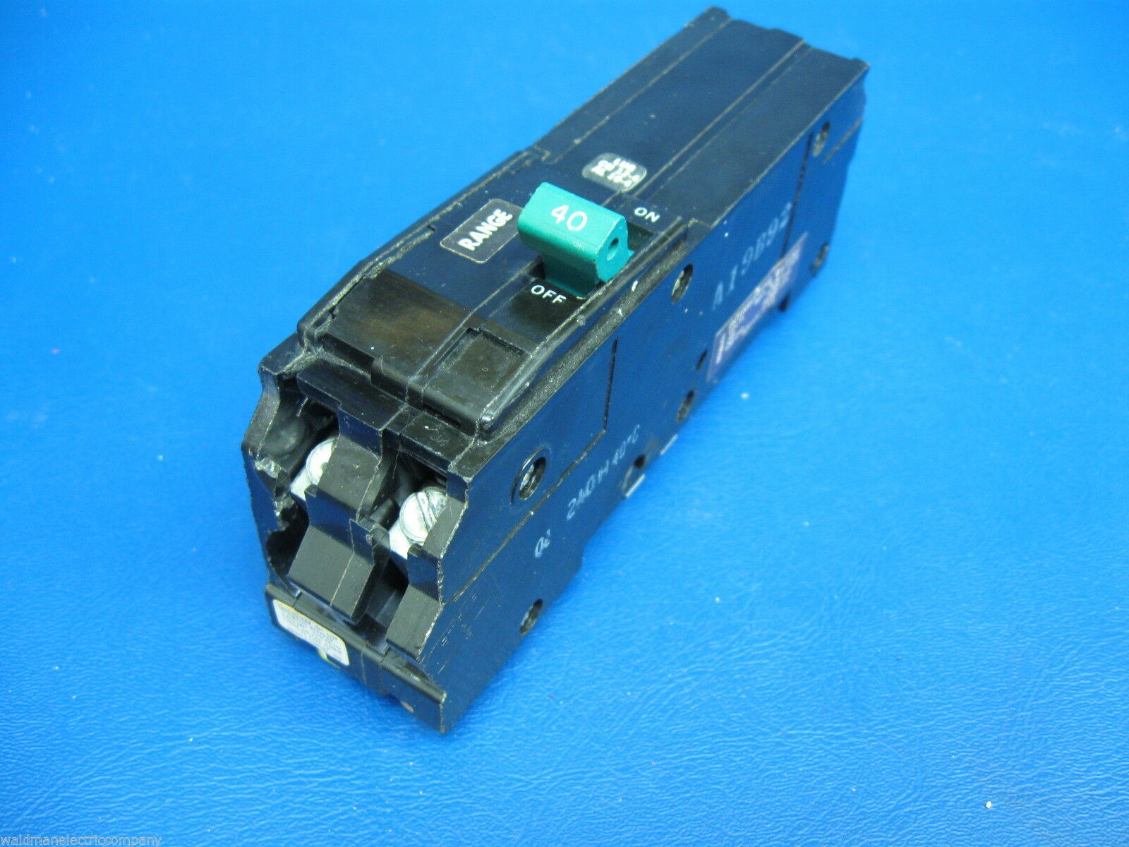 Square D Breaker Type Q1 Double Pole 40 amp 120/240 Volt for 1 or 3