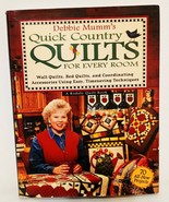 Quick Country Quilts for Every Room Debbie Mumm&#39;s Hardcover Book 1998  - $13.25