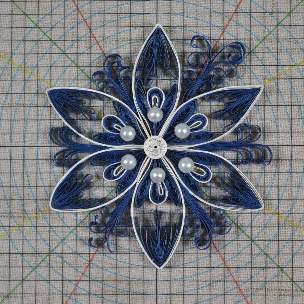 Paper Quilling Kit Templates Boards Tools Colorful Strips Complete DIY