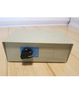 Vintage RJ11 2 Way Data Transfer Metal Switch Box Phone Jack Port AB (2 ... - $23.36
