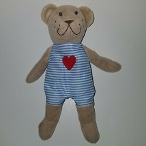 NEW IKEA FABLER BJORN Soft Teddy Bear Toy Striped Heart 