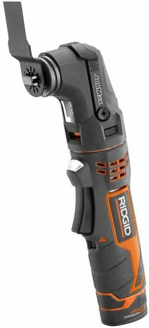 RIDGID JobMax Oscillating Multi-Tool 12V Tool Free Head LED Light ...