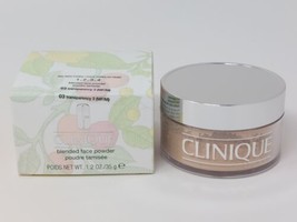 New Authentic Clinique Blended Face Powder 03 Transparency 3 (MF/M) - $37.39