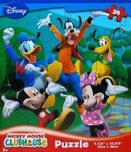 Disney Mickey Mouse Clubhouse 24-Piece Jigsaw Puzzle (Mickey and Friends) - $1.99