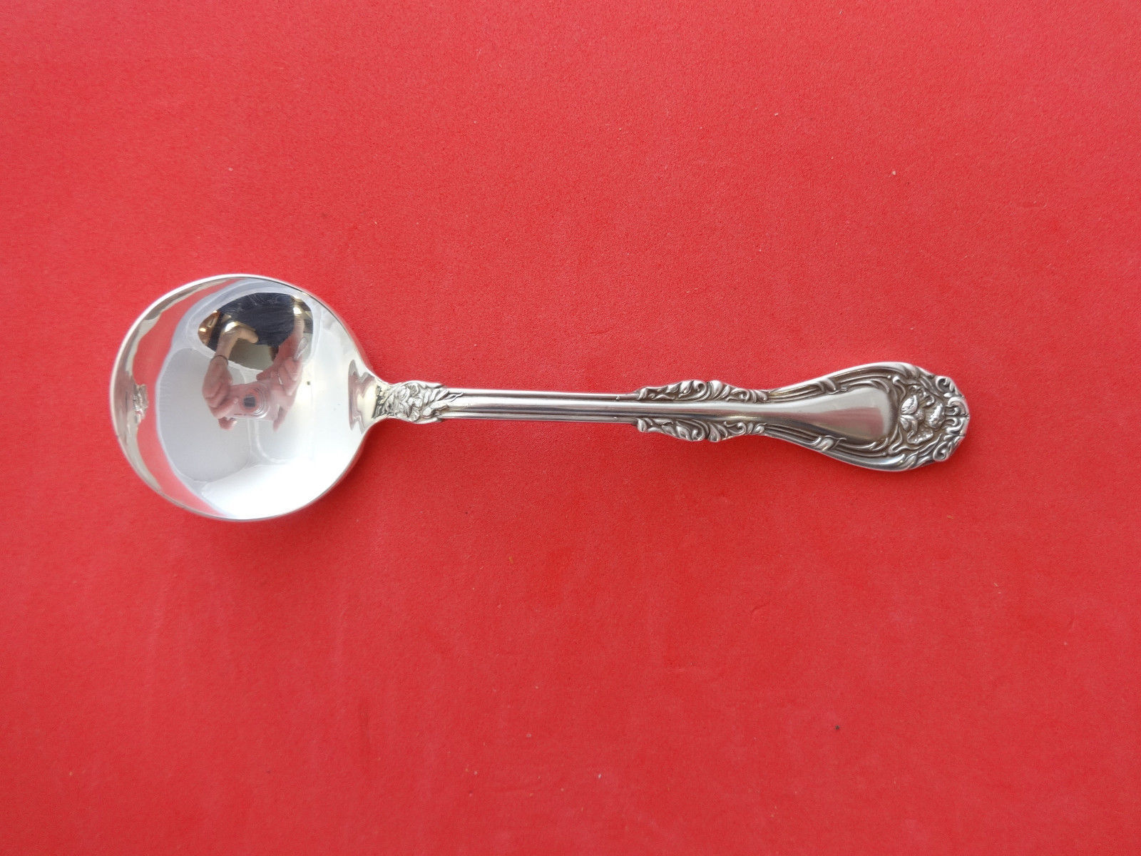 Hanover by Wm. Rogers Plate Silverplate Bouillon Soup Spoon 5 1/2" - $18.81