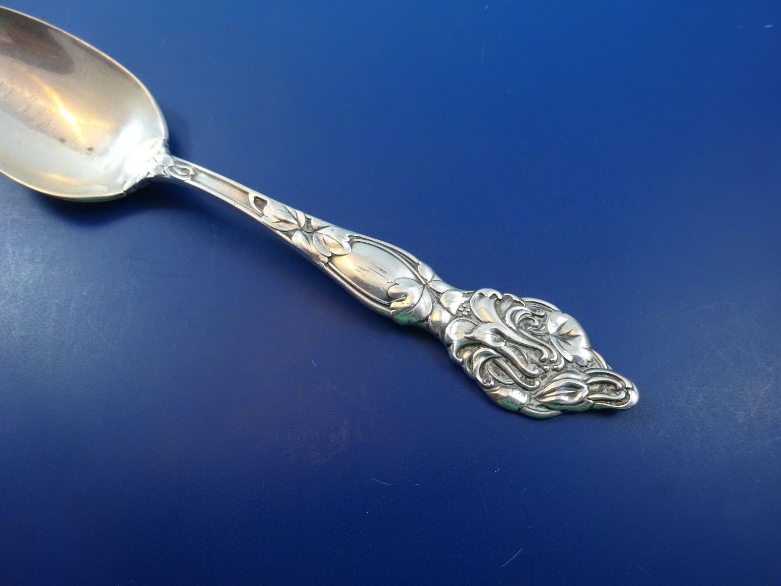 Rose Point by Wallace Sterling Silver Cheese Scoop 5 3//4/" Custom Made