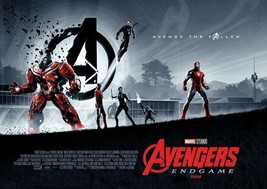Avengers End Game Poster Marvel Movie Art Film Print 24x36" 27x40" 32x48 Part #2 - $10.90+