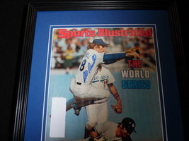 Bill Russell Signed Framed 1977 Sports Illustrated Magazine Cover Dodgers image 2