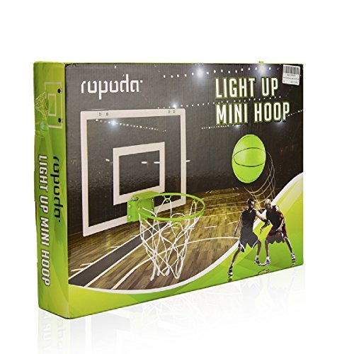 Mini Basketball Hoop Glow In The Dark Precious Metal without Stones