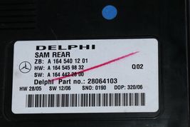 Mercedes Signal Aquisition Module SAM REAR A1645401201 Delphi 28064103 image 3