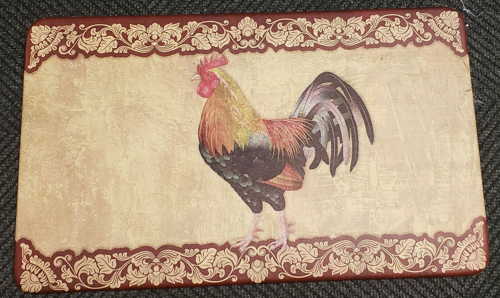 Primary image for ANTI-FATIGUE NON SLIP PVC FLOOR MAT (18" x 30") ROOSTER # 4, Master Chef