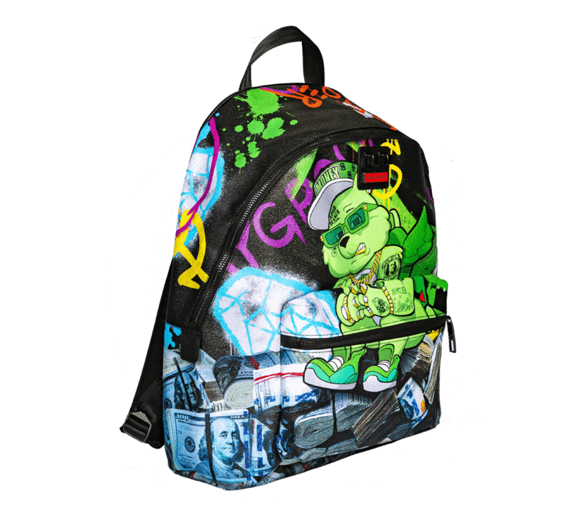 Sprayground Money Gummy Bear Stacks Urban School Book Bag Backpack