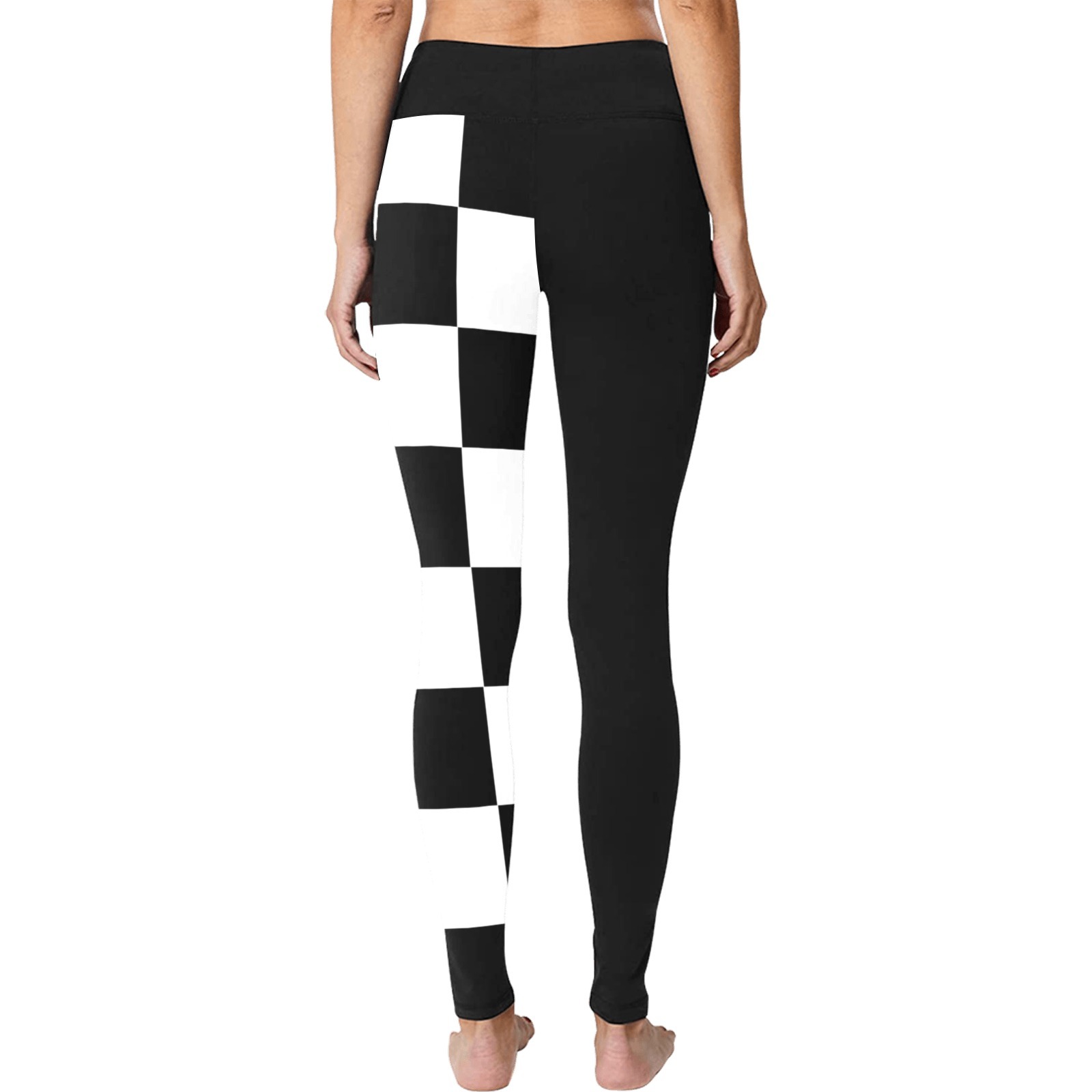 nike checkered leggings