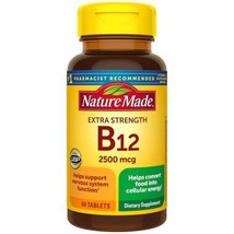 Nature Made Vitamin B-12 -- 2500 mcg - 60 Tablets - $17.51