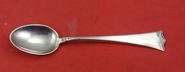 Kronesolv by J. Tostrup Norwegian Sterling Silver Demitasse Spoon 4 1/4&quot;  - $38.61