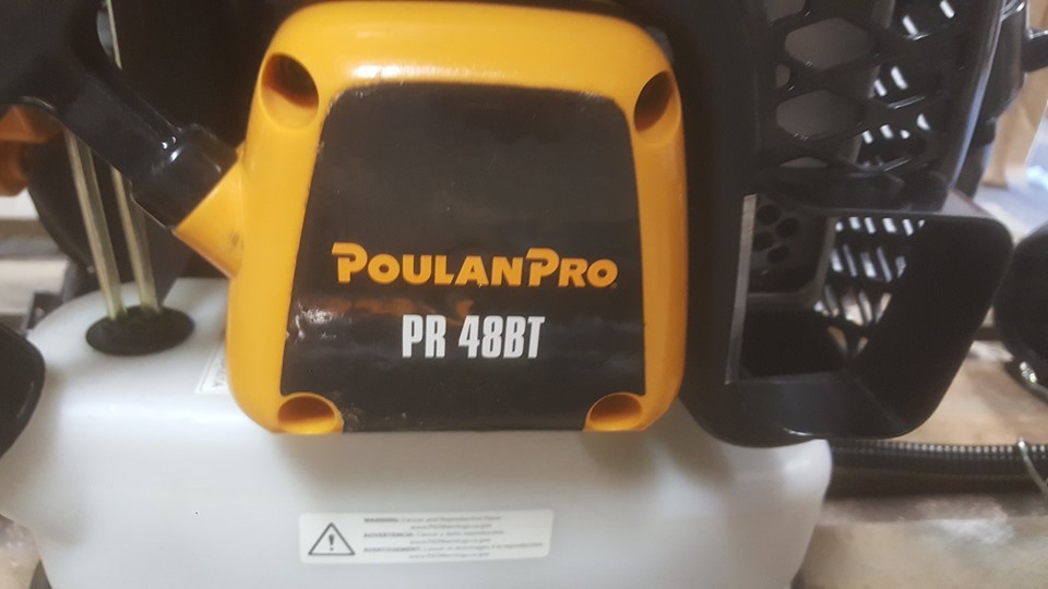 Poulan Pro PR48BT, 48cc 2Cycle Gas 475 CFM 200 MPH Backpack Leaf