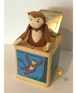 Jack Rabbit Creations 2004 Jack In The Box Monkey Tested Wind Up Classic... - $19.99
