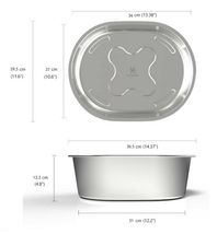 Incroma Stainless Steel Dishpan Basin Dish Washing Bowl Bucket Basket Tub image 6