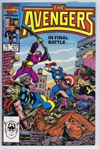 Avengers #277 ORIGINAL Vintage 1987 Marvel Comics Captain America vs Baron Zemo image 1