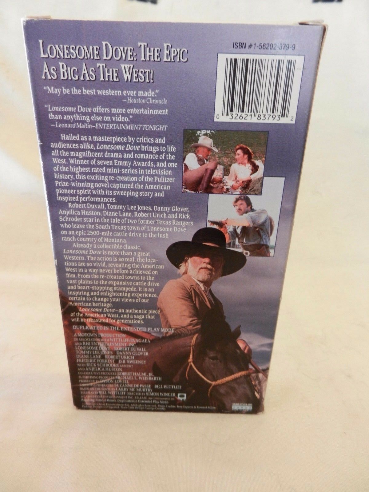 Lonesome Dove (VHS, 1991) Tommy Lee Jones, Robert Duvall - VHS Tapes