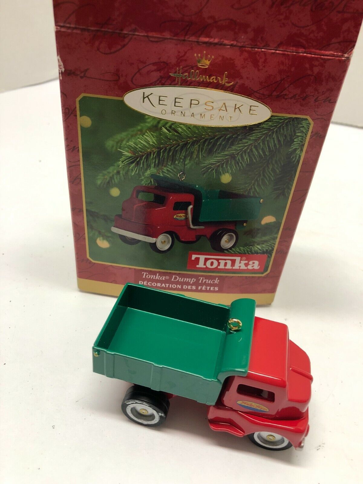 HALLMARK Tonka 2000 Cabover Model 180 Dump Truck Ornament Ornaments
