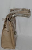 Simply Noelle HB1126A Birch Style Tan Taupe Floral Embossed Womens Purse image 4